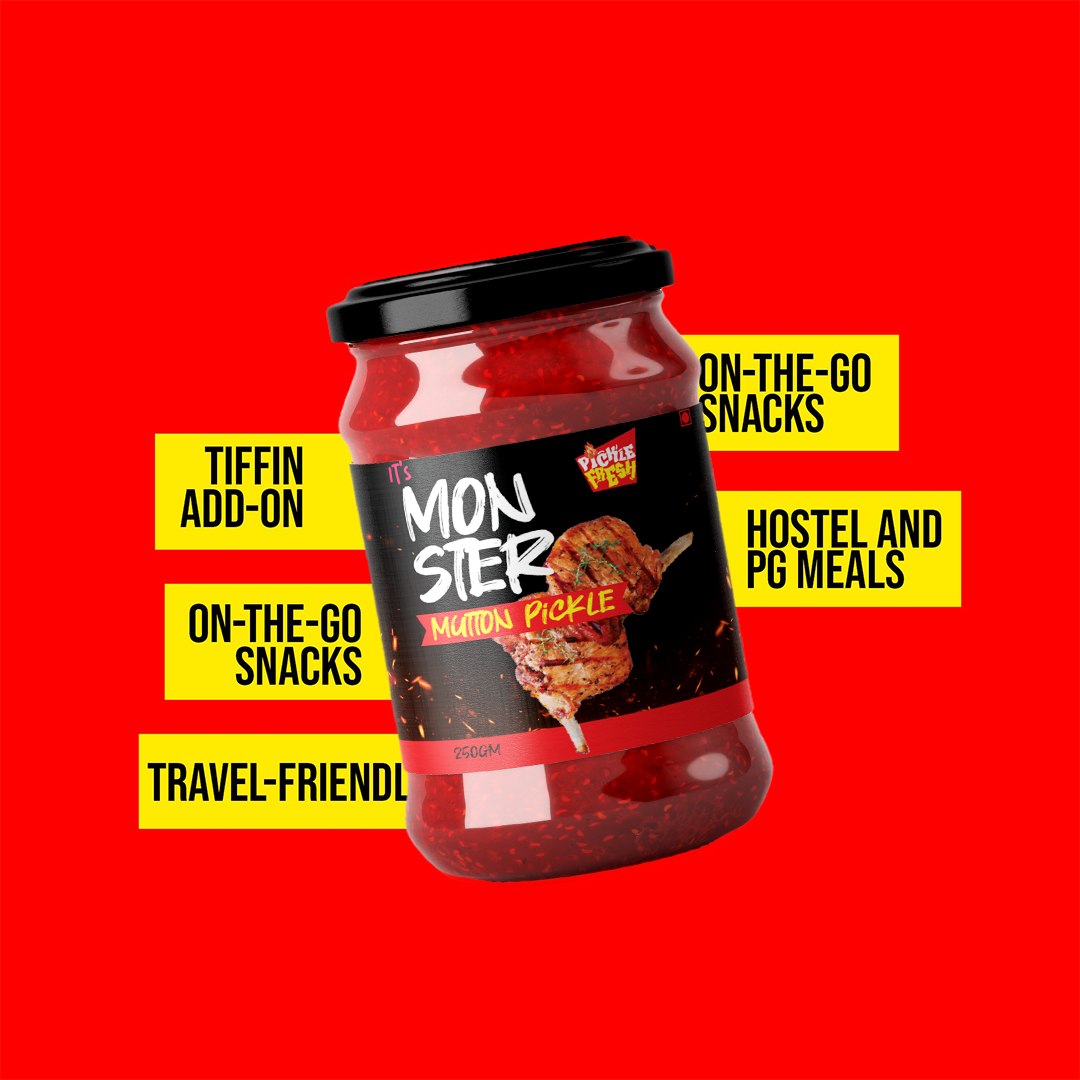 3-Day Challenge - Mutton Pickle (1Kg)