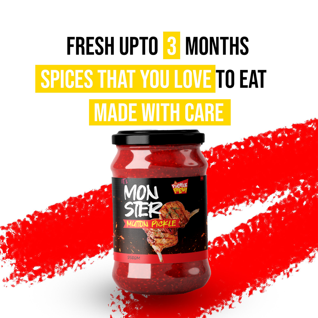 3-Day Challenge - Mutton Pickle (1Kg)