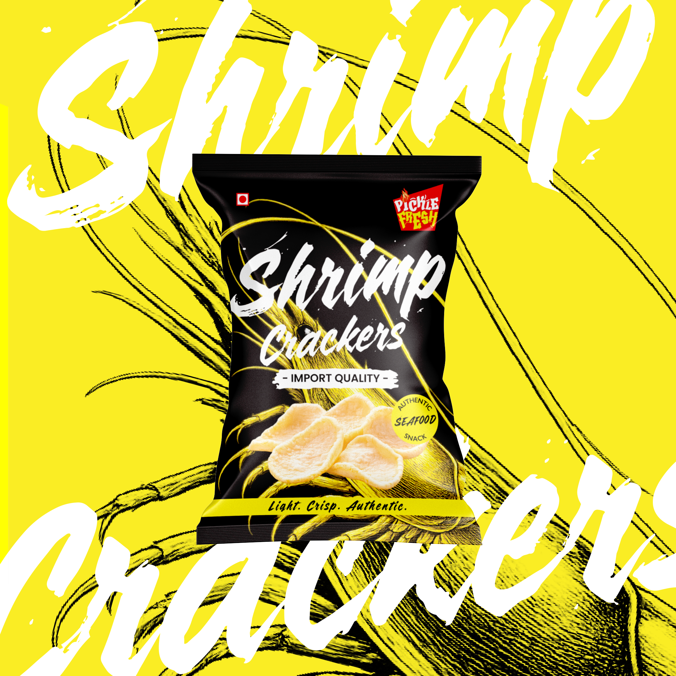 Prawn chips