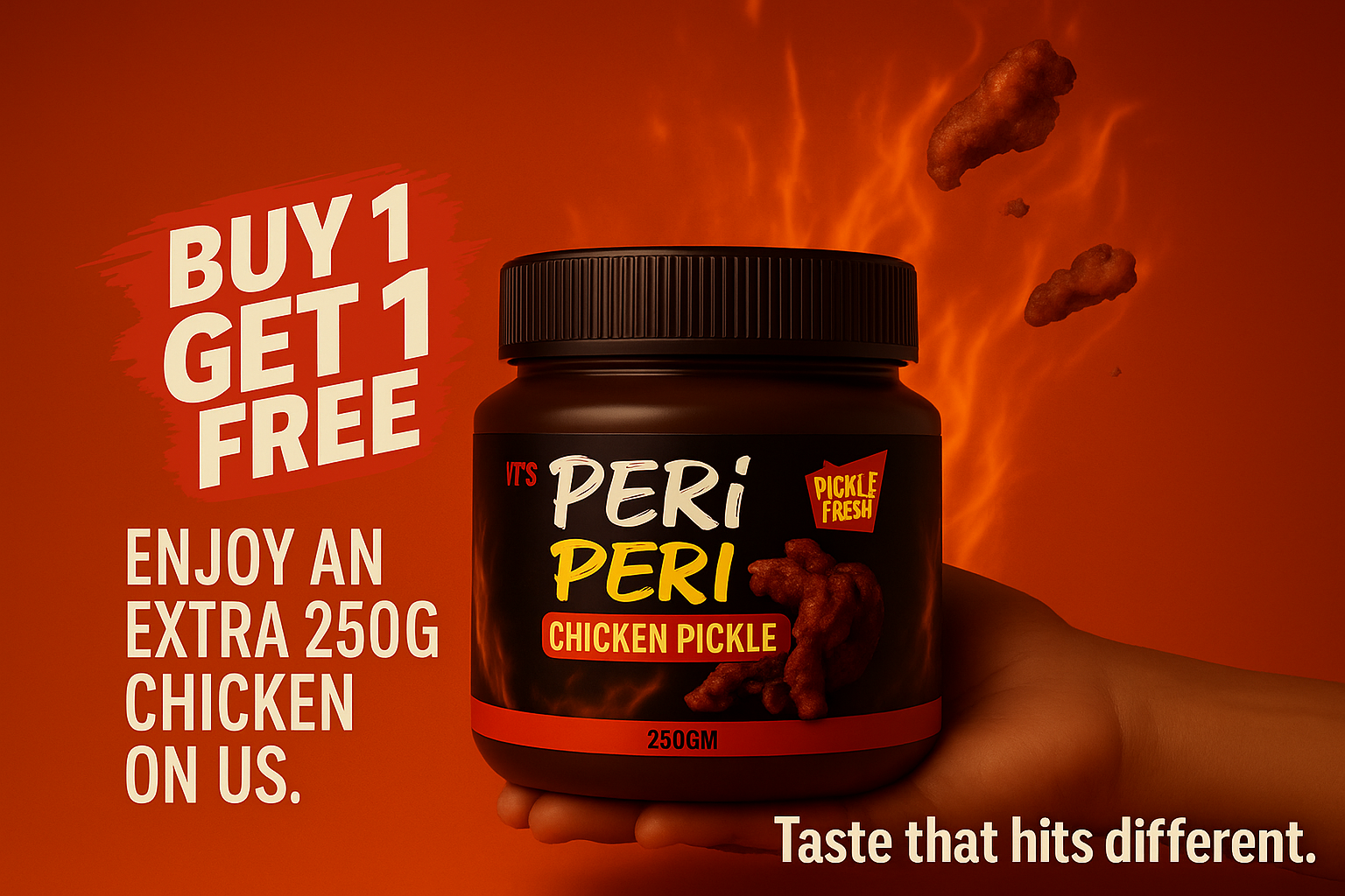 BOGO !!! Buy 1 chicken 250gms and Get 1 Chicken 250gms for free
