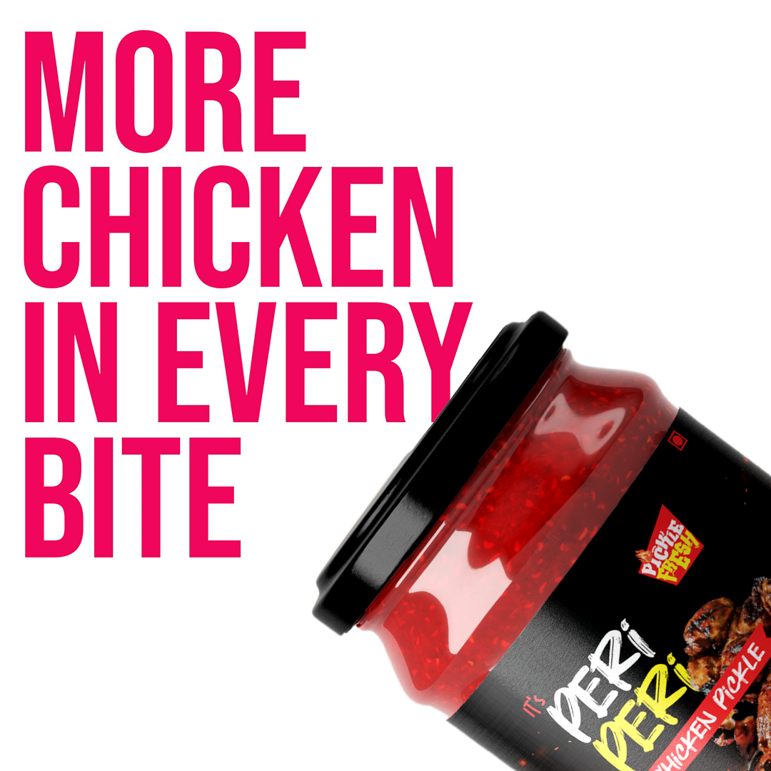 Peri peri chicken pickle - 350Rs